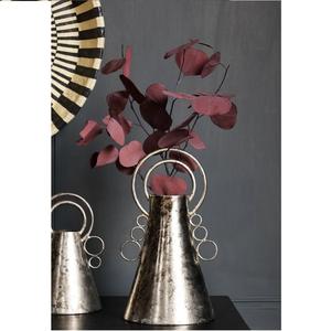 การออกแบบที่ดีที่สุดสำหรับการตกแต่งบ้านแจกันพืชดอกทองและแจกันดอกไม้ทำด้วยมือที่ดีที่สุดของตกแต่งในร่มและดีไซน์แฮนด์เมด - Product Image 1