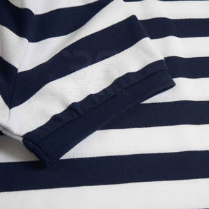 OEM vierge été de haute qualité garçons Polo Tee Shirt broderie personnalisée Logo Polo T-shirts personnalisé hommes Polo tricoté T-Shirt pour hommes - Product Image 5