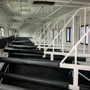 Semirremolque HERUI con Cuello de Cisne para 10 Caballos, Remolque Personalizado para Caballos, Remolque de Carga en Ángulo, Doble Eje, Frenos Eléctricos, 4T - Product Image 5