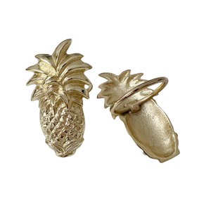 Servilletero de latón con forma de piña, calidad superior, se ve mejor por debajo de su presupuesto, producto atractivo - Product Image 1