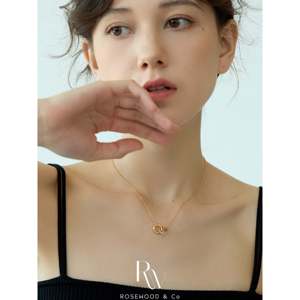 Collana da Donna Minimalista Placcata Oro 18K con Ciondolo a Serpente in Zirconi e Strass, Perle Imitazione, Impermeabile, per Uso Quotidiano - Product Image 6