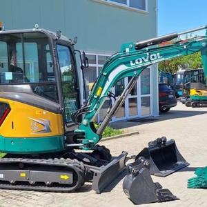 รถขุดขนาดเล็ก Lovol FR26F 2.6 ตัน เครื่องยนต์ดีเซล ระบบไฮดรอลิก แบบตีนตะขาบ |   อุปกรณ์ก่อสร้างขนาดกะทัดรัด - Product Image 4