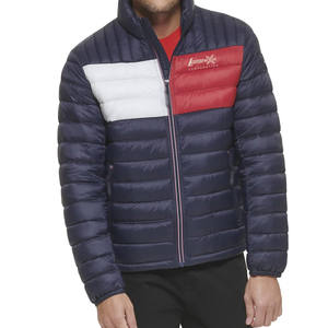 Chaqueta acolchada para hombre hecha en poliéster con logotipo personalizado al por mayor, chaqueta acolchada impermeable para uso en exteriores para hombre - Product Image 5