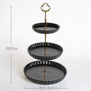 Soporte para Tartas para servir tartas, magdalenas y pasteles, soporte para tartas de Metal de 3 niveles para decorar tu restaurante o tu hogar, recién llegado - Product Image 4