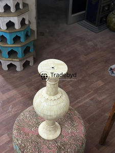 Handcrafted Modern Bone Inlay E26 LED Table Lamp with AC Power-Premium <b>Decorative</b> <b>Light</b> for Interior Designers Export Tradebyd - Product Image 3