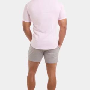 2025 Wholesale Customized High Street Men's Baggy <b>Shorts</b> Hot New Type High Quality <b>Chino</b> Cotton Casual Stretch Solid Pattern - Product Image 4