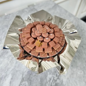 Decoración de mesa pulida con espejo brillante metálico, para servir chocolate cuenco, cuencos de estilo japonés para hoteles y restaurantes de comida rápida - Product Image 3