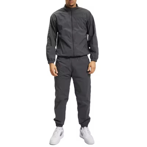 Unisex Custom Tracksuit High Quality <b>Reflective</b> Logo Windbreaker Jogging Sportswear Mens Plus Size Winter Streetwear 100% Cotton - Product Image 1