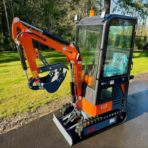 LIVRAISON GRATUITE AGT LH12RS MINI-EXCAVATRICE HYDRAULIQUE 30 CV LAME DE REMPLISSAGE 36 POUCES BAC 15 POUCES VENTILATEUR DE REFROIDISSEMENT DU MOTEUR EPA CE AUXILIARY PLUMBED - Product Image 1