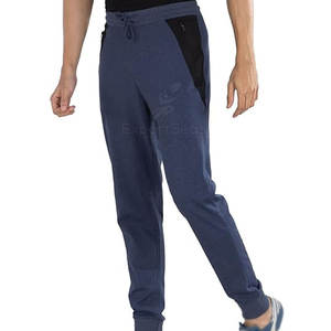 Durable Everyday Casual <b>Trouser</b> With Simple Design <b>Men's</b> Pant Solid Color Casual <b>Trouser</b> With Tapered Leg Fit - Product Image 5