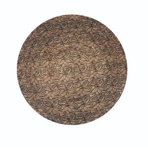 Premium Eco Friendly Round Cork Placemat with Elegant Leaf Pattern Heat Resistant Non Slip <b>Table</b> Mat <b>for</b> Dining <b>Table</b> Home Decor - Product Image 2