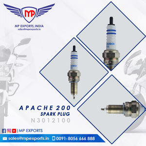 Indian Made <b>Spark</b> <b>Plug</b> for Apache 200 RTR N3012100 Genuine Products - Product Image 2