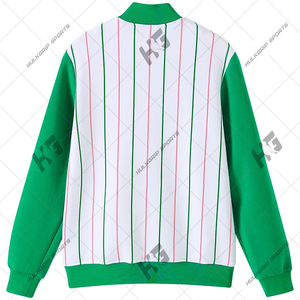 Chaqueta universitaria de lana estilo bomber Alpha Kapa Alpha 1908 con forro personalizado, estilo hermandad, color blanco, para hombres y mujeres - Product Image 2