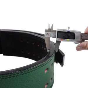 Cinturón de cuero de servicio pesado extremo Levantamiento de pesas Cinturón de levantamiento de pesas de servicio pesado Cinturón de gimnasio para peso muerto Unisex - Product Image 5