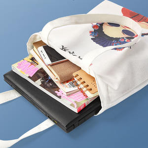 Wholesale Custom Logo Printing Eco Friendly Recyclable Plain Shopping <b>Promotional</b> <b>Tote</b> Cotton Canvas <b>Bags</b> - Product Image 4