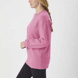 Sweat à capuche femme surdimensionné décoration pailletée confortable coupe décontractée pull à manches longues pour l'hiver superposition du logo avant - Product Image 2