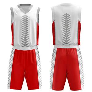 Venta caliente uniforme de baloncesto personalizado hecho en 100% poliéster uniforme de baloncesto sublimación uniformes de baloncesto de calidad superior - Product Image 1