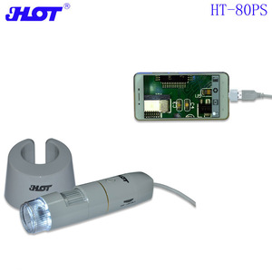 プロ用ポケットハンドヘルドデジタル顕微鏡40-500mmズーム1-500X偏光5MP <span class=keywords><strong>LCD</strong></span>ディスプレイIP53 8LEDイルミネーションアルミニウム - Product Image 4