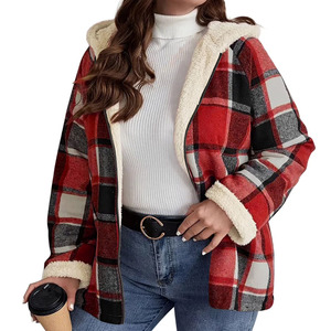 Anti-Bacterial <b>Shearling</b> Fleece <b>Jackets</b> <b>for</b> Women Premium Quality New Look Latest Model All Sizes Colors Low MOQ New Style Dot - Product Image 4
