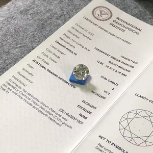 Brillante de Calidad Premium, Cultivado en Laboratorio (Sintético), Certificado para la Marca de Joyería D'VINS, Pedidos al por Mayor - Product Image 5