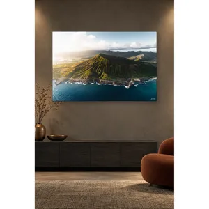Impression sur toile Fida Hawaii Crater Hill et Ocean Coast - Product Image 4
