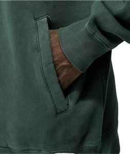 Unisex Vintage Pullover 14 <b>Zip</b> Cotton <b>Sweatshirt</b> Long Sleeve Mock Neck with Quarter <b>Zip</b> Hood Customizable <b>Half</b> <b>Zip</b> Blank for <b>Men</b> - Product Image 5