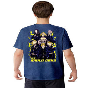 Camiseta personalizada Oversize Drop Shoulder Hombres Manga corta 260 Gsm Camiseta Boxy Screen Print Listo para enviar - Product Image 3