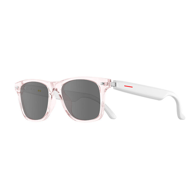 Lunettes de soleil roses style IA