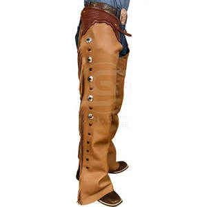 Chaps en cuir pour hommes à prix de gros, fabrication sur mesure, dernier design, respirant - Product Image 4