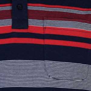 Polo de algodón con logotipo personalizado y estampado bordado de secado rápido, Polo de golf liso con cuello de poliéster, Polo de algodón transpirable - Product Image 3