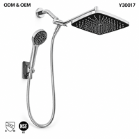 Kit de douche en acier inoxydable Y30017