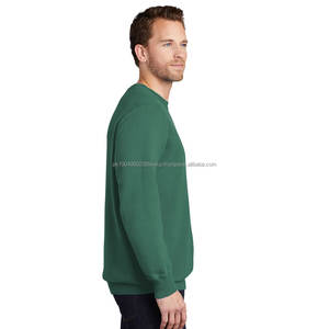 Sudaderas con Capucha de Forro Polar para Hombre, Otoño/Invierno, Color Sólido, Gruesas, de Poliéster/Algodón, Bordadas, de Secado Rápido, Transpirables, Estilo Vintage - Product Image 5