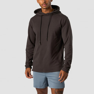 Logo brodé personnalisé Différentes couleurs Sweat-shirts thermiques personnalisés pour hommes Streetwear Pulls à capuche pour hommes en vente - Product Image 1