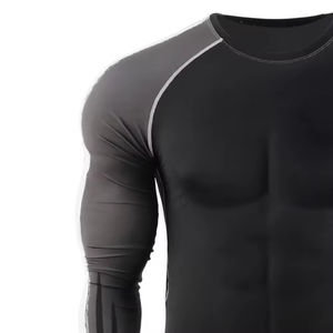 Camiseta de Protección Solar para Hombre de Secado Rápido con Logotipo Personalizado, Camiseta de Protección Solar para Natación con Impresión Digital, Camiseta de Protección Solar de Manga Larga con Compresión - Product Image 5