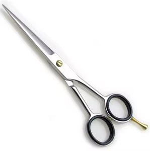 Professionnel toutes tailles 1220 ciseaux de coupe de cheveux manuels en acier inoxydable beauté amincissant Slicker avec des salons de lames tranchantes et émoussées - Product Image 2