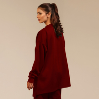 Tendances 2026 : Pulls longs en maille premium pour femmes, confortables, pour le quotidien, écologiques, respirants, export.