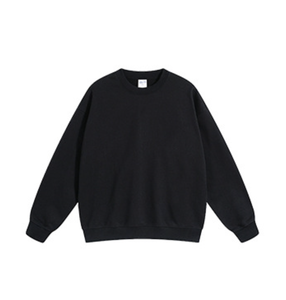 เสื้อสเวตเชิ้ตฮิปฮอปปักโลโก้แบบกำหนดเอง ผ้าฝ้ายเฟรนช์เทอร์รี่ ระบายอากาศได้ดี กันยับ ทรงโอเวอร์ไซส์ สำหรับผู้ชาย เหมาะสำหรับฤดูใบไม้ร่วง - Product Image 6