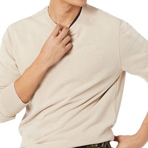 Sweat-shirt pour homme à manches longues, couleur unie, personnalisé, prix direct d'usine, fabriqué par des experts de Jinah - Product Image 2