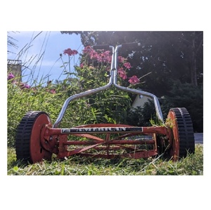 Choosing this American Lawn Mower 1204-14 ensures <b>low</b> maintenance with an 19 pound <b>frame</b> and 0.5 to 1.75 height levels - Product Image 6
