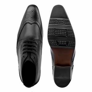 Zapatos formales de cuero pulido para hombre para negocios de oficina y bodas-Ajuste clásico ligero para estaciones de primavera y otoño - Product Image 3