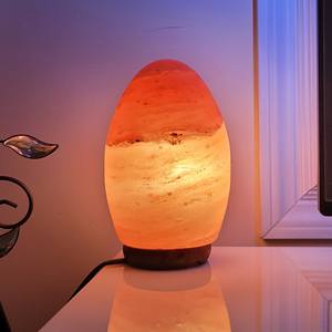 Lámpara de sal rosa del Himalaya de alta calidad, venta al por mayor, decoración de huevo tallado, formas geométricas, estilo de amor, artesanías naturales - Product Image 4