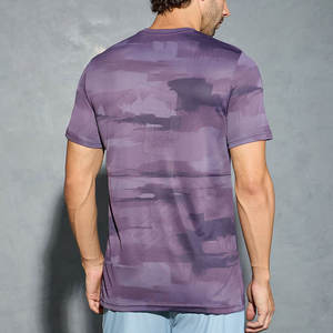 Camiseta de manga corta de color liso de verano para hombre, camiseta personalizada con cuello redondo, camiseta de gran tamaño para hombre - Product Image 4