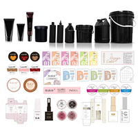 Gel de modelage 3D professionnel pour ongles, couleurs variées, colle créative, vernis UV, décoration de moulage, Chine