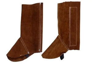 ที่หุ้มรองเท้าหนังวัวหุ้มป้องกันเท้าหนังรองเท้าเชื่อม spats - Product Image 3