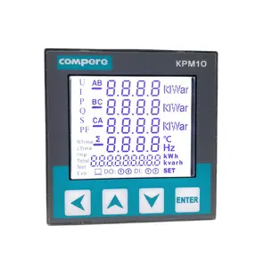 21. THD 0,5 S Modbus RS485 Ethernet Remote Stop 3-Phasen-Multifunktions-LCD-Smart-Leistungsmesser