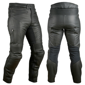 Servicio OEM de alta calidad de cuero genuino Pantalones de carreras de motos Motocicleta Auto Racing Wear Hombres Pantalón de cuero personalizado - Product Image 3