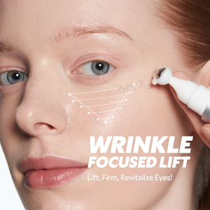 Collagene Vegano Lifting Contorno Occhi con Acido Ialuronico, Vitamina C, Caffeina Organica, Anti-Rughe, Idratante, Rassodante, Cura della Pelle Biologica Vegana - Product Image 2