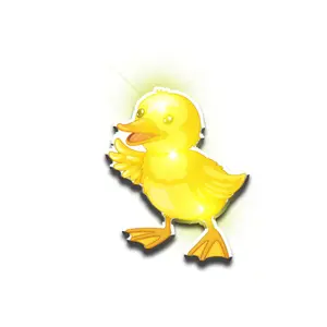 Animal shape flashing light up pin for promotion gift