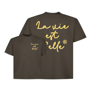 เสื้อยืดผู้ชายขายส่ง ผ้าฝ้าย 100% 250GSM ทรงเข้ารูป ลายสัตว์ พิมพ์โลโก้ด้านหน้า ดีไซน์เรียบง่าย |   พร้อมพิมพ์ดิจิทัล - Product Image 2