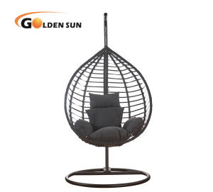 <span class=keywords><strong>Columpio</strong></span> plegable de mimbre y ratán con huevos traseros, cojín suave, columpios para Patio, silla <span class=keywords><strong>tipo</strong></span> <span class=keywords><strong>huevo</strong></span> para interiores y exteriores para dormitorio - Product Image 4